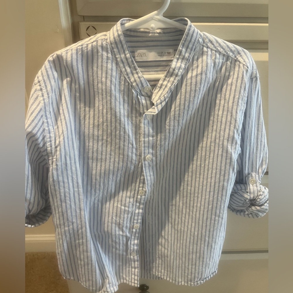 Boy Zara button down shirt